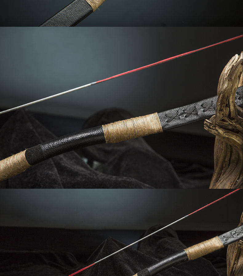 AILI ARCHERY  100lbs Genuine Cowhide Traditional Han Bow